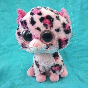 Ty Beanie Boo Gypsy the Pink Cheetah Justice Exclusive 2012, Pre-Owned